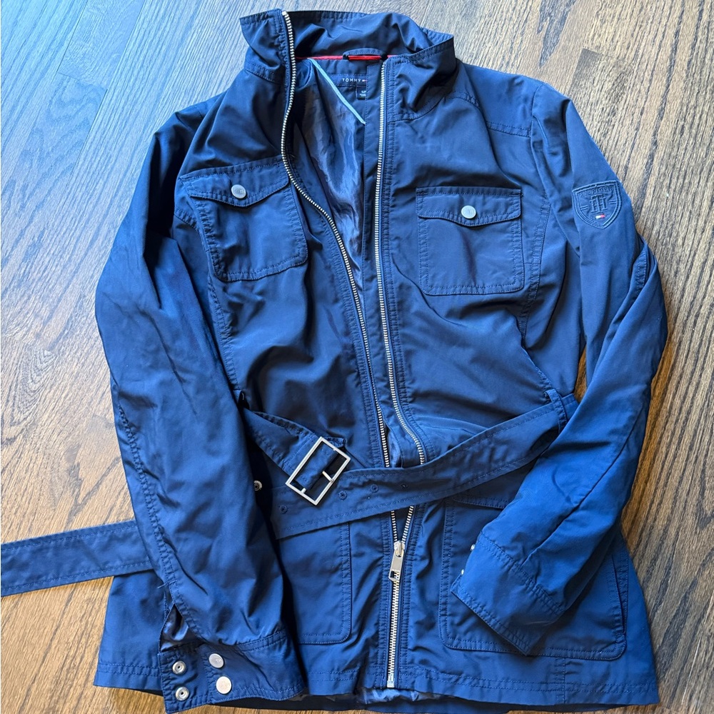 Tommy Hilfiger Blue Military Field Jacket